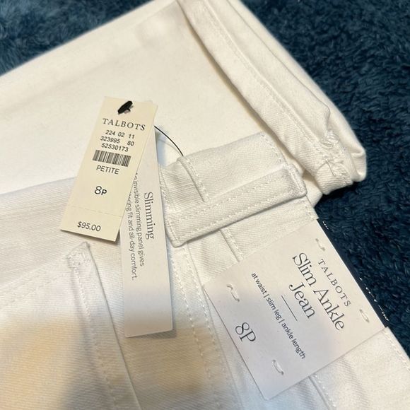 Talbots slim ankle jeans - Picture 2 of 4